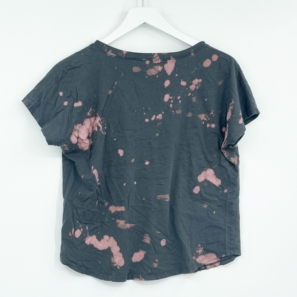 Bravado The Doors Custom Bleach Splatter Reverse Dyed Graphic Tee SZ L - Picture 6 of 6